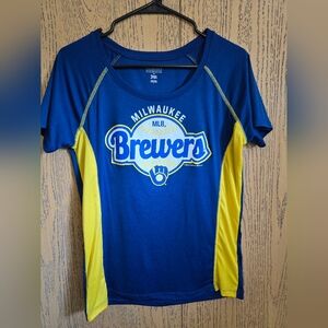 Genuine MKE BREWERS Moisture Wick T-Shirt